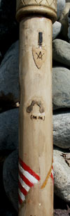 Mason's Custom Cane with Symbolsim Closeup 2