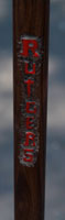 Hand craftd Rutger's knight by Stanley D Saperstein - custom walking sticks