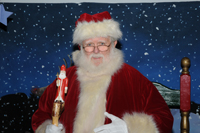 Santa Walking Stick