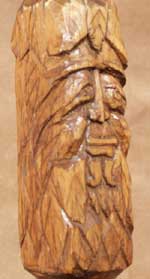 Woodspirit Walking Stick (View larger picture)