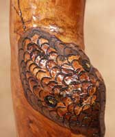 Snake Walking Stick (View larger picture)